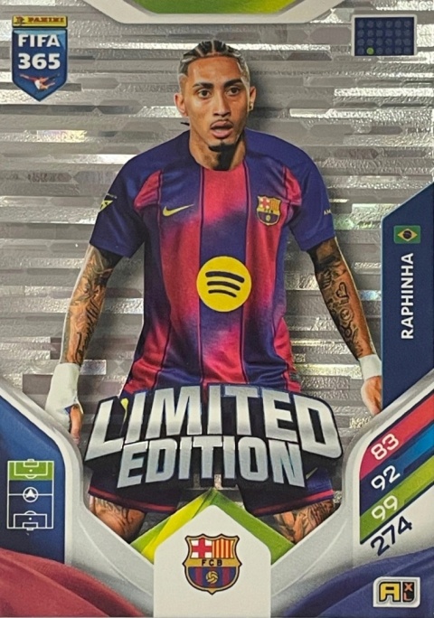 XXL-RA	Raphinha FC Barcelona XXL Limited Edition Panini FIFA 365 2026