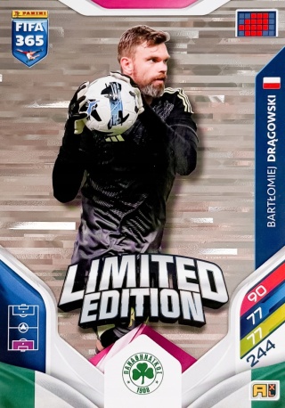 XXL-BD	Bartłomiej Drągowski Panathinaikos XXL Limited Edition Panini FIFA 365 2026