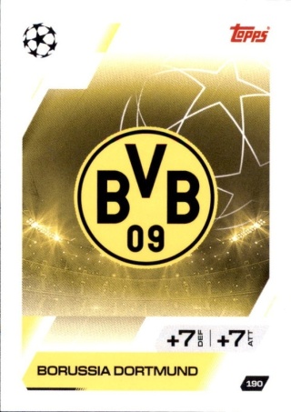 190 Team Badge Borussia Base Match Attax 2025/26
