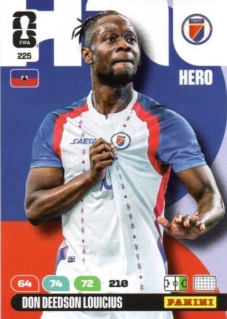 225 Don Deedson Louicius Haiti Hero Panini FIFA World Cup 2026