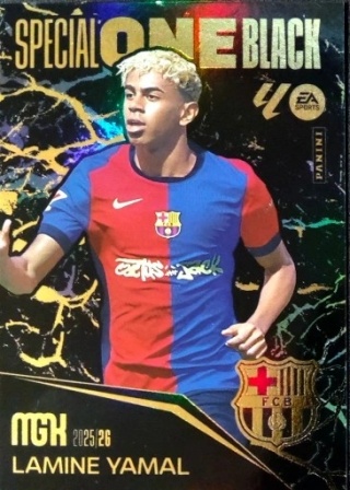 SB4 Lamine Yamal FC Barcelona Special One Black La Liga Megacrack 2025/26