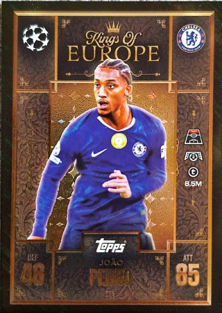 229 João Pedro Chelsea Kings of Europe Match Attax Extra 2025/26