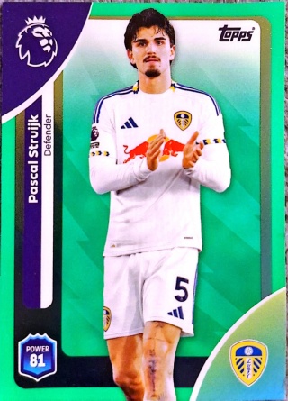328 Pascal Struijk Leeds United Base Green Premier League 2026