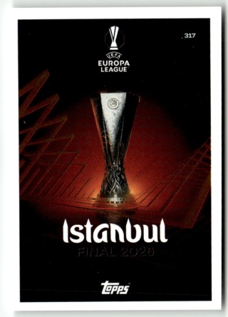 317 UEFA Europa League - Istanbul - UEFA 2026 Finals Match Attax Extra 2025/26