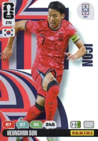 276 Heung-min Son Korea Republic Icon Panini FIFA World Cup 2026