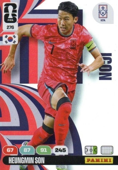 276 Heung-min Son Korea Republic Icon Panini FIFA World Cup 2026