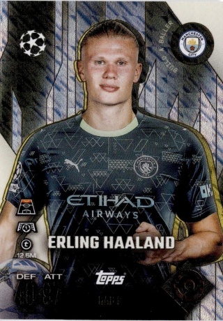 BAB9 Erling Haaland Manchester City Build-a-Baller Ultimate Baller Match Attax Extra 2025/26