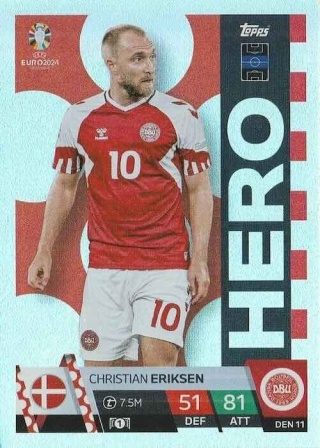 DEN5 Andreas Christensen Denmark Base EURO 2024 Match Attax