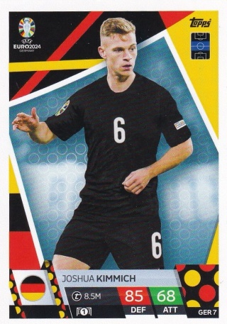 GER7 Joshua Kimmich Germany Base EURO 2024 Match Attax