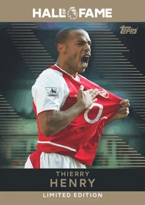 HOF11 Thierry Henry Arsenal Limited Edition Hall of Fame Icons Premier League 2026