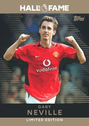 HOF15 Gary Neville Manchester United Limited Edition Hall of Fame Icons Premier League 2026