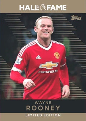 HOF17 Wayne Rooney Manchester United Limited Edition Hall of Fame Icons Premier League 2026