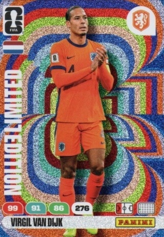 LE-VVD	Virgil van Dijk Netherlands Limited Edition Panini FIFA World Cup 2026
