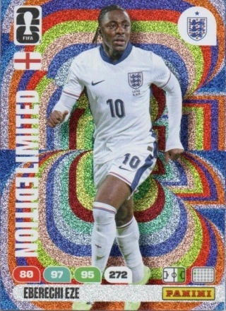 LE-EE Eberechi Eze England Limited Edition Panini FIFA World Cup 2026