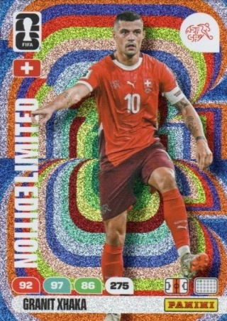 LE-GX Granit Xhaka Switzerland Limited Edition Panini FIFA World Cup 2026