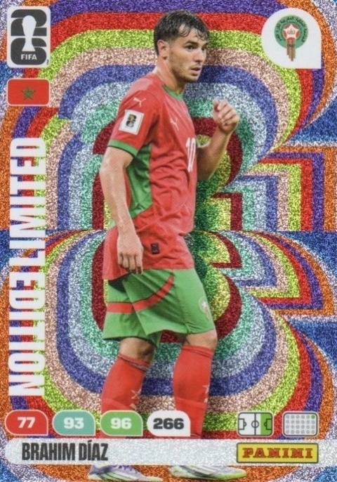 LE-BD Brahim Díaz Morocco Limited Edition Panini FIFA World Cup 2026