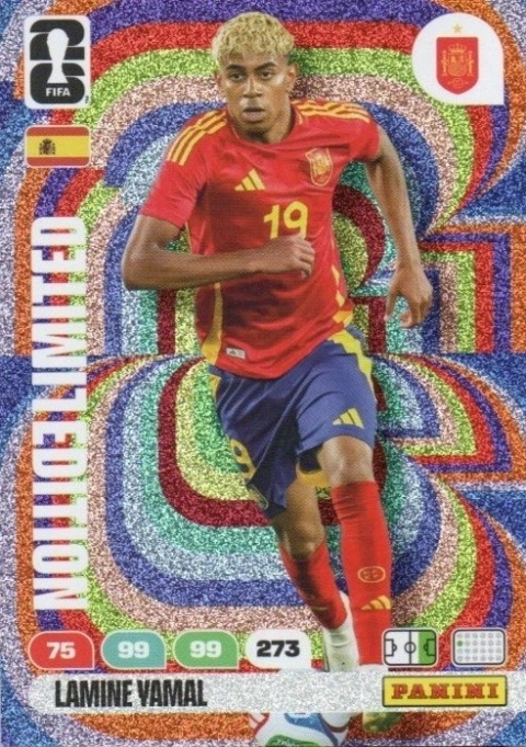 LE-LY Lamine Yamal Spain Limited Edition Panini FIFA World Cup 2026