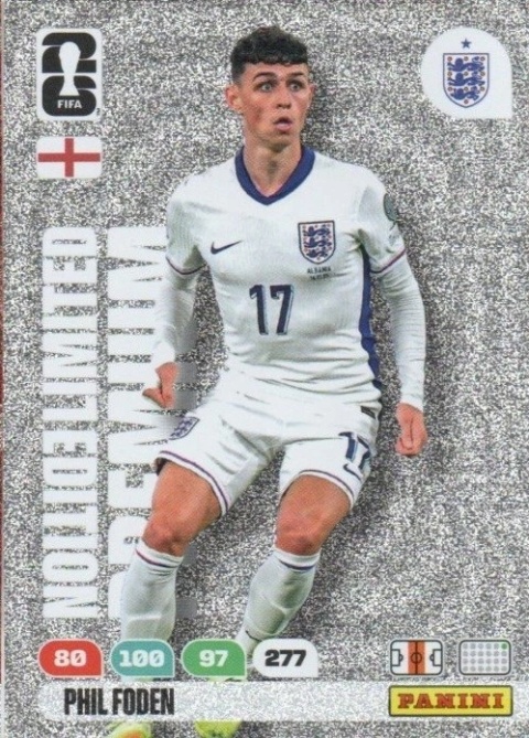 LEP-PF Phil Foden England Limited Edition Premium Panini FIFA World Cup 2026
