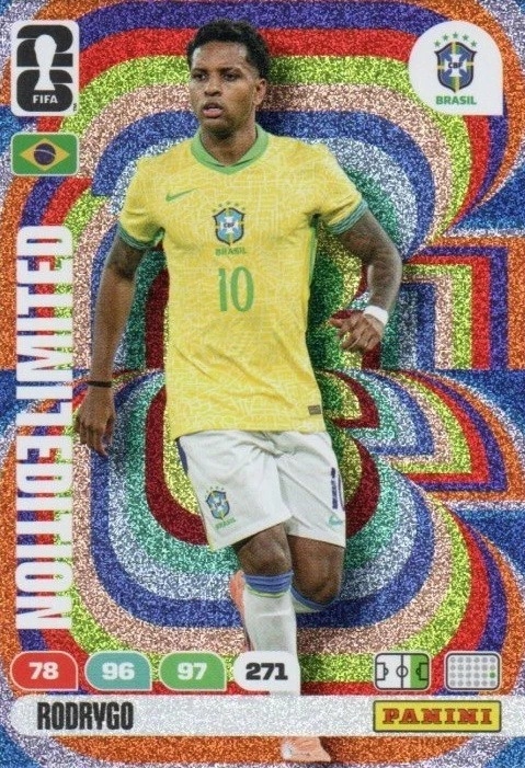 LE-RO Rodrygo Brazil Limited Edition Panini FIFA World Cup 2026
