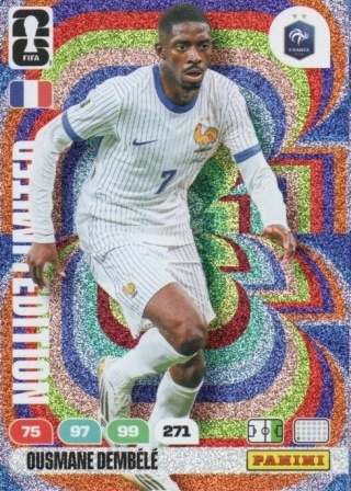 LE-OD Ousmane Dembélé France Limited Edition Panini FIFA World Cup 2026