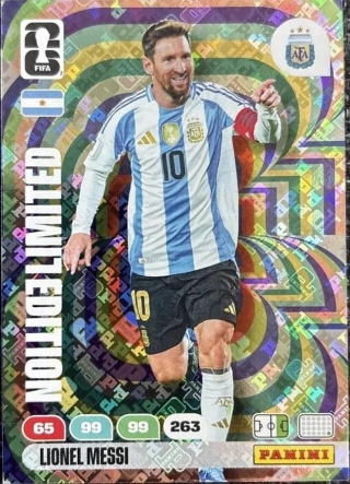 LEH-LM	Lionel Messi Argentina Limited Edition Panini Hologram Panini FIFA World Cup 2026