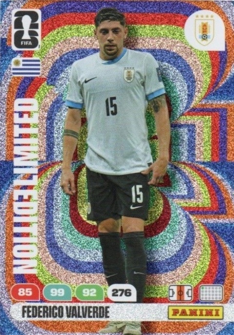 LE-FV Federico Valverde Uruguay Limited Edition Panini FIFA World Cup 2026