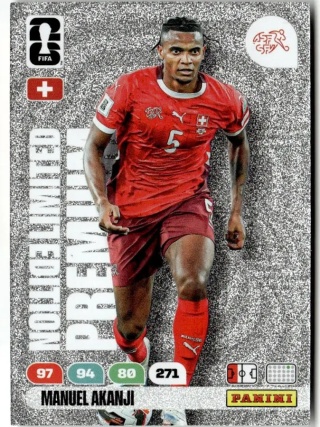 LEP-MA Manuel Akanji Switzerland Limited Edition Premium Panini FIFA World Cup 2026