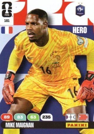 181 Mike Maignan France Hero Panini FIFA World Cup 2026