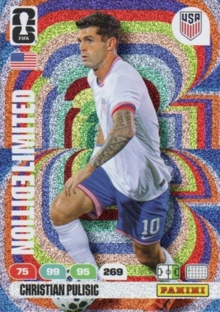 Christian Pulisic United States Limited Edition Panini FIFA World Cup 2026