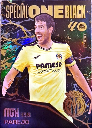 SB9 Parejo Villarreal CF Special One Black La Liga Megacrack 2025/26