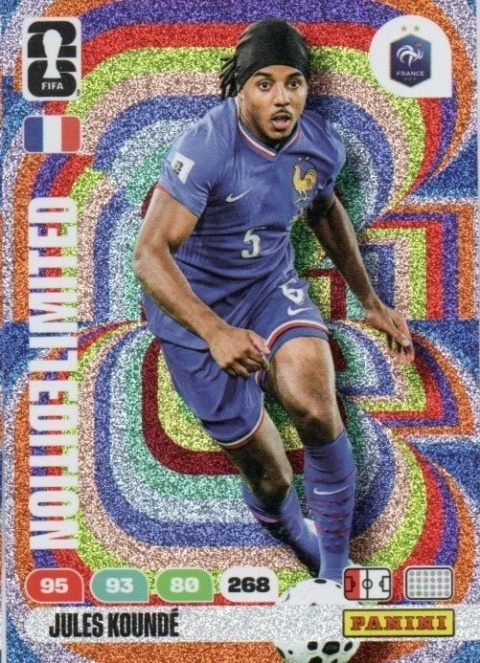 Jules Kounde Francja Limited Edition Panini FIFA World Cup 2026