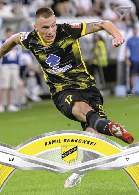 281 Kamil Dankowski Wieczysta Kraków Base card SportZoo Betclic 1 Liga 2025/26