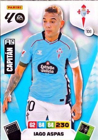 106 Iago Aspas RC Celta Base La Liga 2025/25 Panini