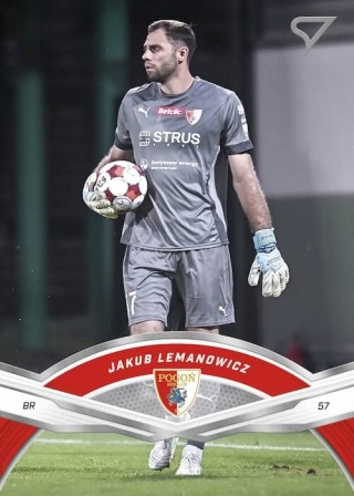 184 Jakub Lemanowicz Pogoń Siedlce Base card SportZoo Betclic 1 Liga 2025/26