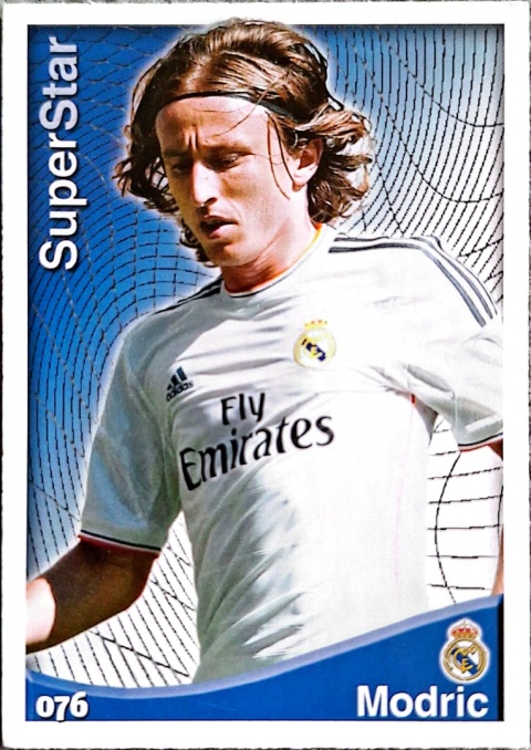 76 Modric Superstar Real Madryt Las Fichas de La Liga 2015