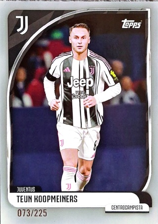 14 Teun Koopmeiners 073/225 Juventus Base card Topps Collector Tin