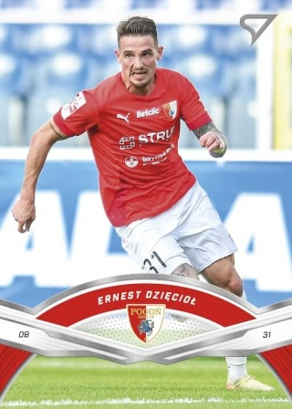 186 Ernest Dzięcioł Pogoń Siedlce Base card SportZoo Betclic 1 Liga 2025/26