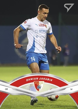 188 Damian Jakubik Pogoń Siedlce Base card SportZoo Betclic 1 Liga 2025/26