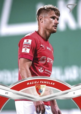 192 Maciej Famulak Pogoń Siedlce Base card SportZoo Betclic 1 Liga 2025/26