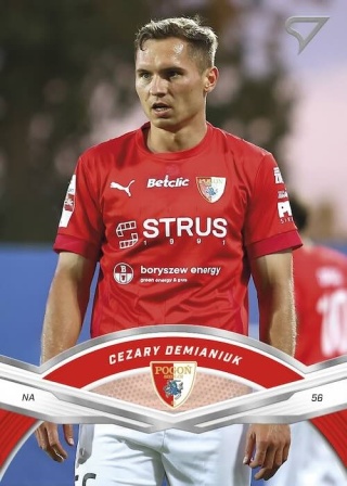196 Cezary Demianiuk Pogoń Siedlce Base card SportZoo Betclic 1 Liga 2025/26