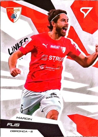 LU-34 Marcin Flis Pogoń Siedlce Linked Up SportZoo Betclic 1 Liga 2025/26