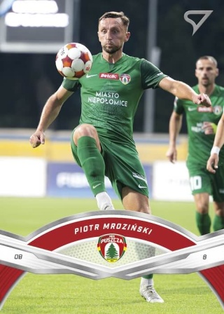 235 Piotr Mroziński Puszcza Niepołomice Base card SportZoo Betclic 1 Liga 2025/26