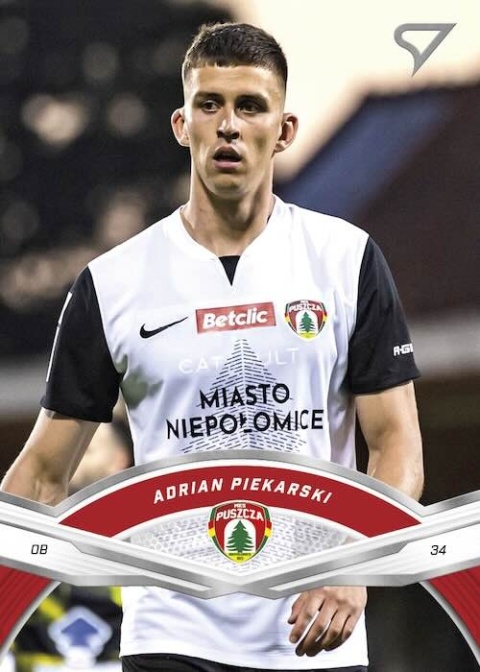 236 Adrian Piekarski Puszcza Niepołomice Base card SportZoo Betclic 1 Liga 2025/26