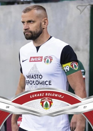 238 Łukasz Sołowiej Puszcza Niepołomice Base card SportZoo Betclic 1 Liga 2025/26