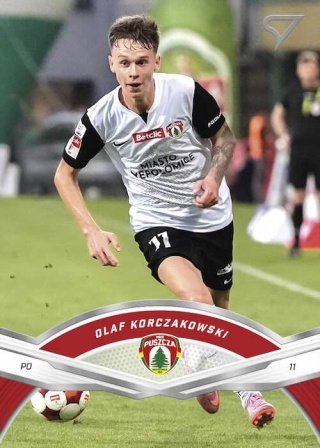 241 Olaf Korczakowski Puszcza Niepołomice Base card SportZoo Betclic 1 Liga 2025/26