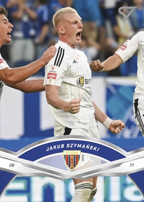 251 Jakub Szymański Polonia Bytom Base card SportZoo Betclic 1 Liga 2025/26