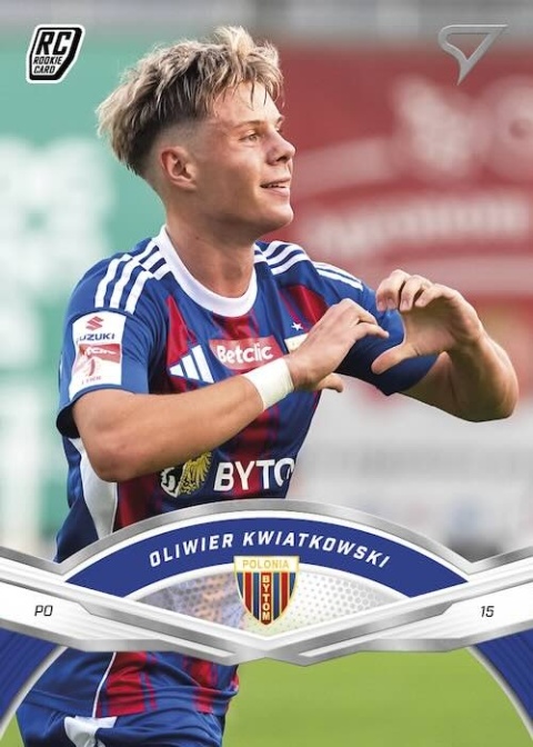 256 Oliwier Kwiatkowski RC Polonia Bytom Base card SportZoo Betclic 1 Liga 2025/26