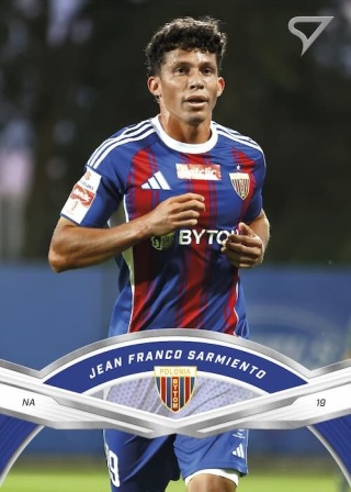263 Jaen Franco Sarmiento Polonia Bytom Base card SportZoo Betclic 1 Liga 2025/26