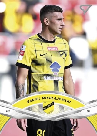 282 Daniel Mikołajewski Wieczysta Kraków Base card SportZoo Betclic 1 Liga 2025/26