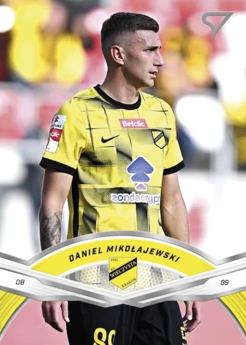 282 Daniel Mikołajewski Wieczysta Kraków Base card SportZoo Betclic 1 Liga 2025/26